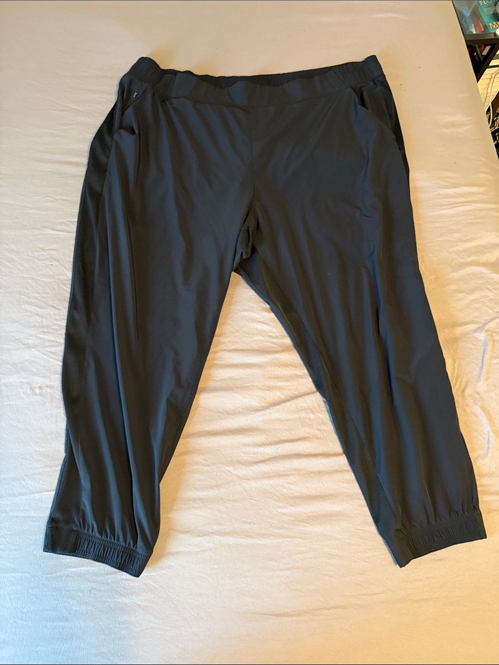 Athleta Black Women's Lightweight Track Joggers